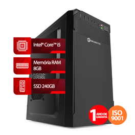 Computador Intel® Core™ i5-2400 2º Geracao, RAM 4GB, SSD 240GB, Linux  Goldente-1